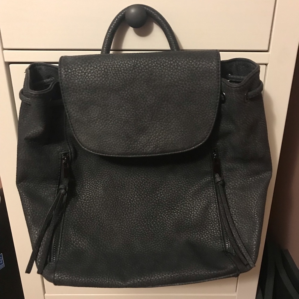 Faux snakeskin Backpack